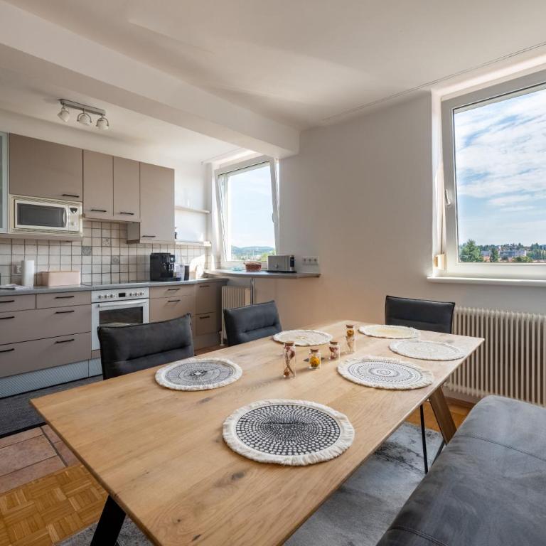 TAMLiving Zentrum Luxus Messe WIFI Traumaussicht Sunrise&Sunset - Apartment mit 1 Schlafzimmer - 5