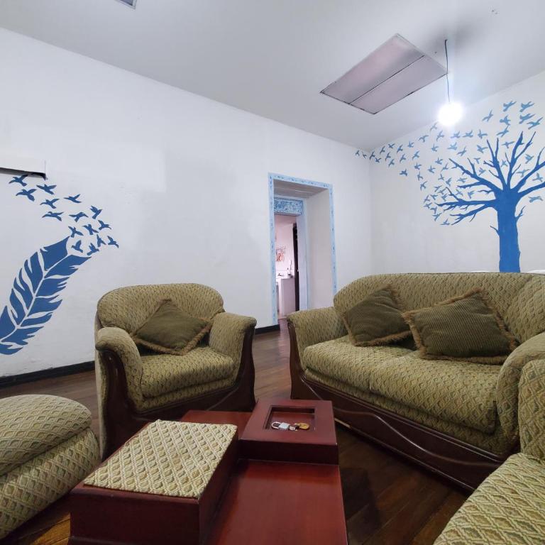 San Marcos Cultural & Guesthouse - Habitación Doble con vistas a la montaña - 6