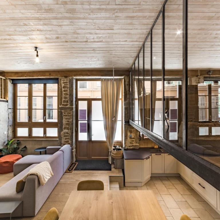 All in Lyon | Duplex des Pentes de la Croix-Rousse - Apartamento Deluxe de 3 dormitorios - 2