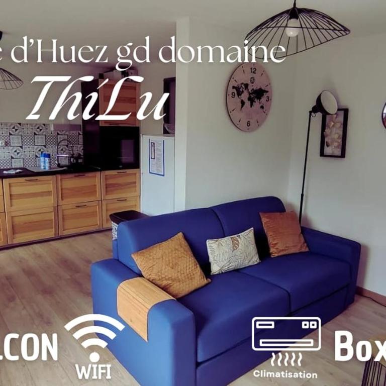 ThiLuCha Le ThiLu ALPE D'HUEZ gd domaine à Allemont - Appartement 1 Chambre - 1
