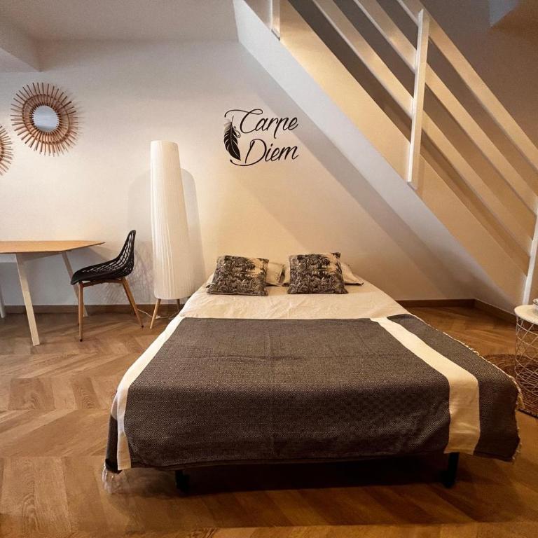 Studio moderne climatisé avec coin nuit, proche mer et Hauts de Cagnes - Apartment mit 1 Schlafzimmer - 10