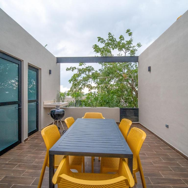 Casa nueva con terraza y alberca en Temozón Norte - Apartment - 5