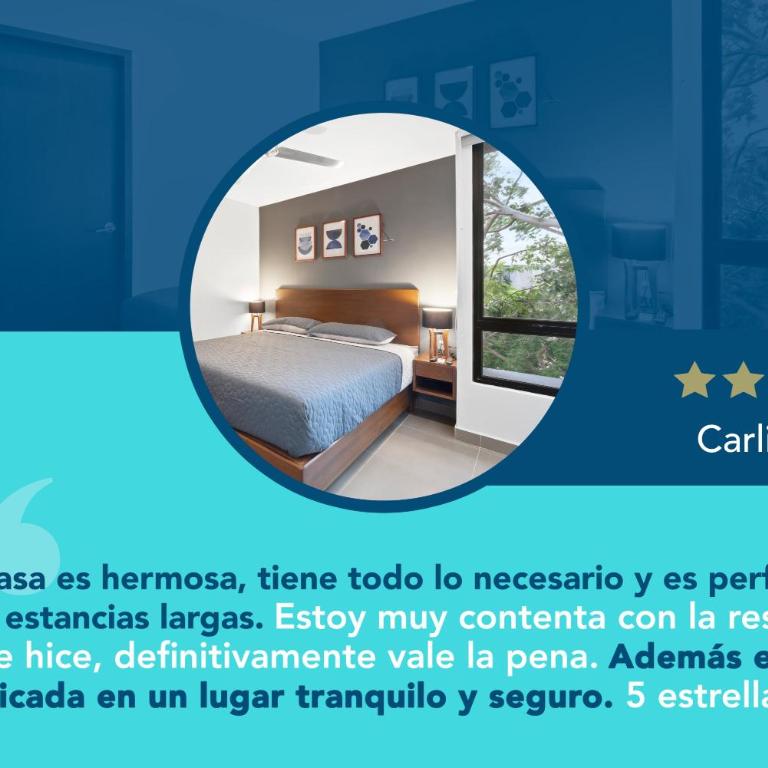 Casa nueva con terraza y alberca en Temozón Norte - Apartment - 22
