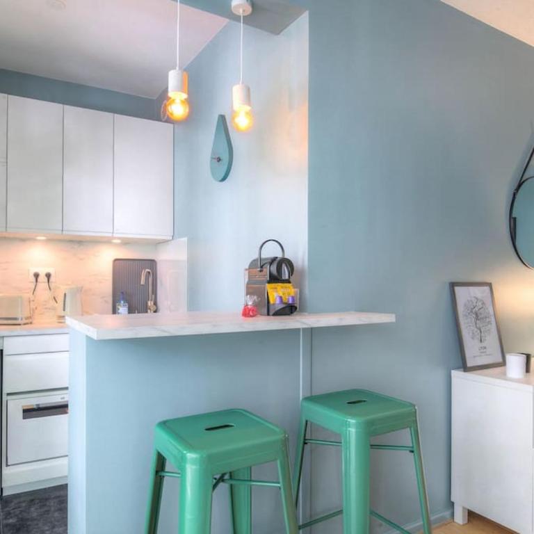 Appartement moderne proche Lyon 6ème - One-Bedroom Apartment - 10