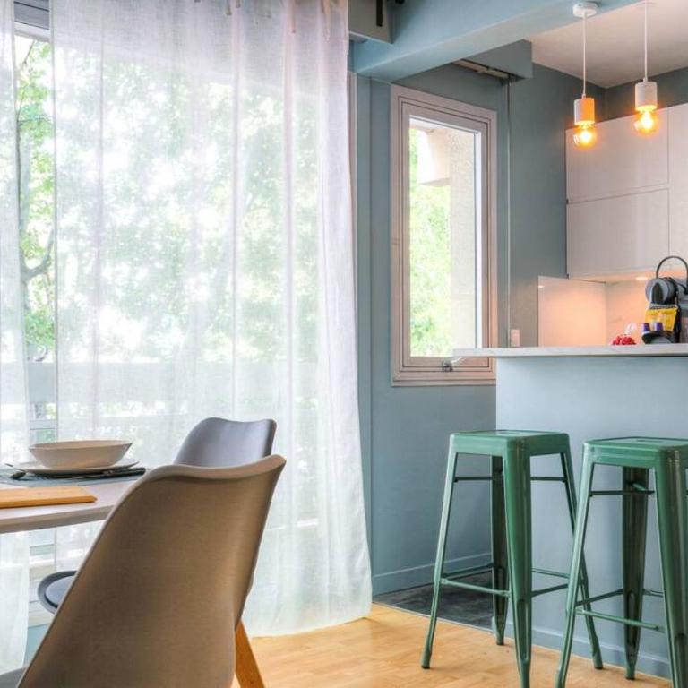 Appartement moderne proche Lyon 6ème - One-Bedroom Apartment - 11