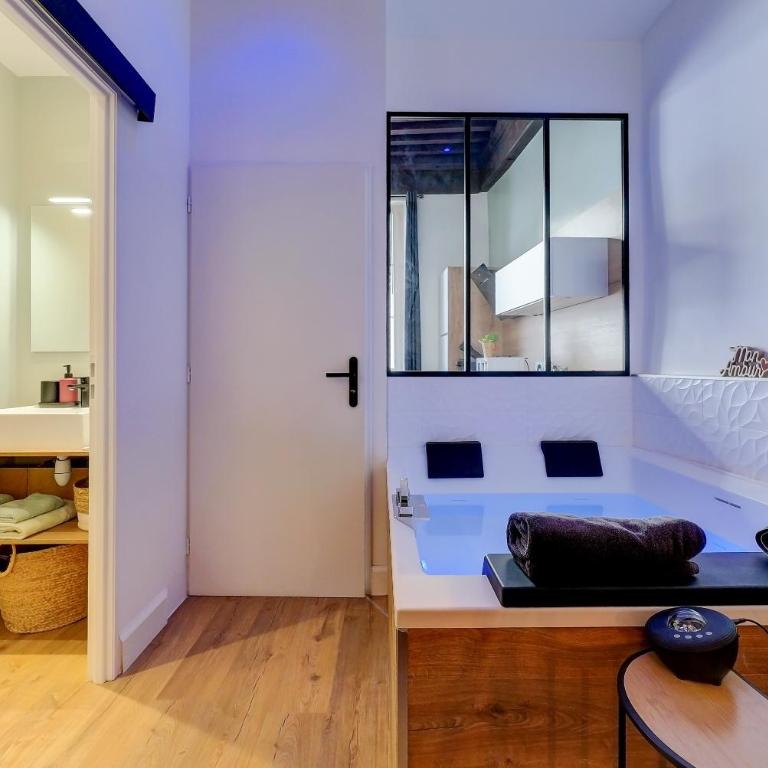 Le Duché - Séjour romantique avec balnéo privative - Dijon centre - One-Bedroom Apartment - 10