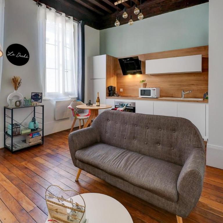 Le Duché - Séjour romantique avec balnéo privative - Dijon centre - One-Bedroom Apartment - 23