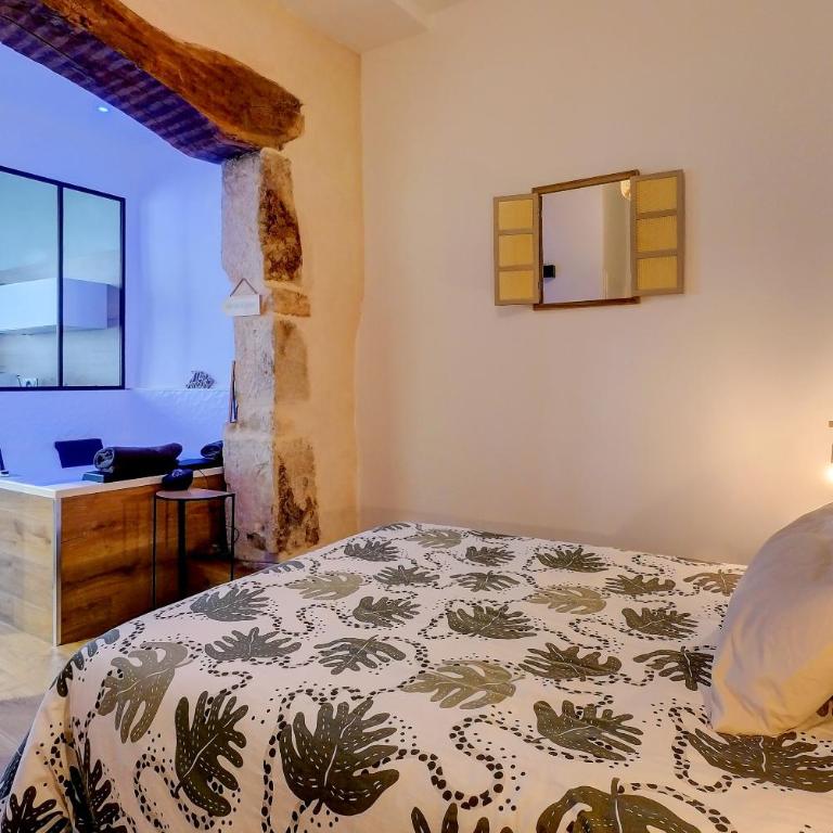 Le Duché - Séjour romantique avec balnéo privative - Dijon centre - One-Bedroom Apartment - 20