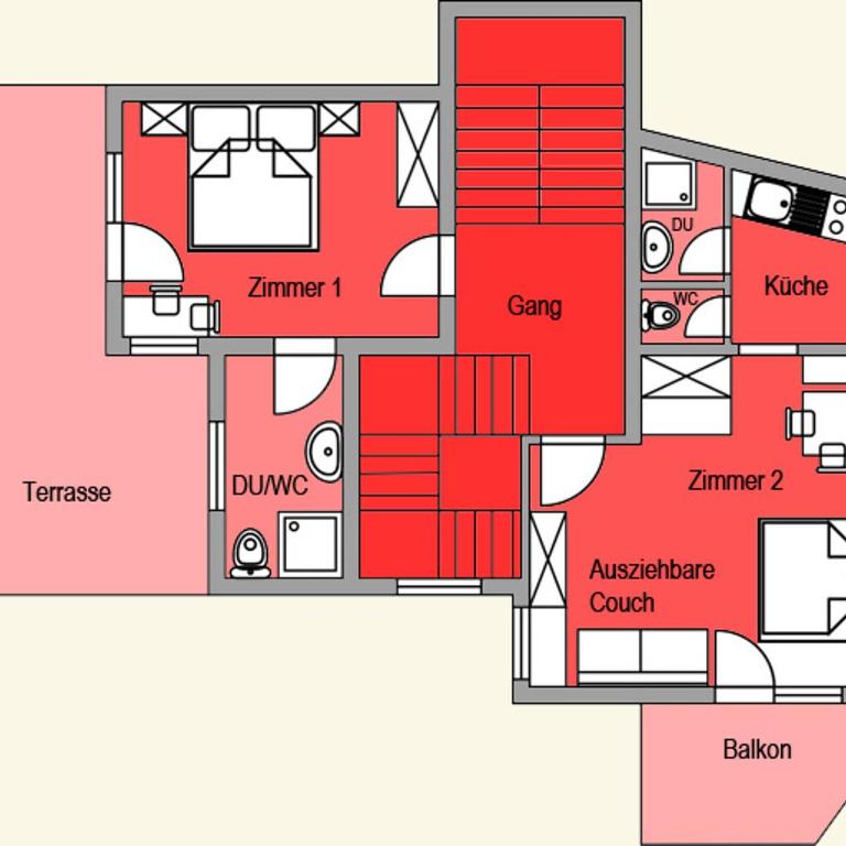 Apartmenthaus DIAS - Apartment mit Terrasse - 10