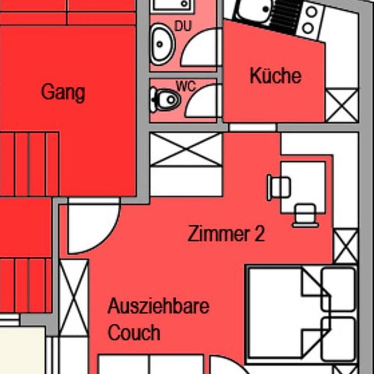 Apartmenthaus DIAS - Studio-Apartment mit Balkon - 8