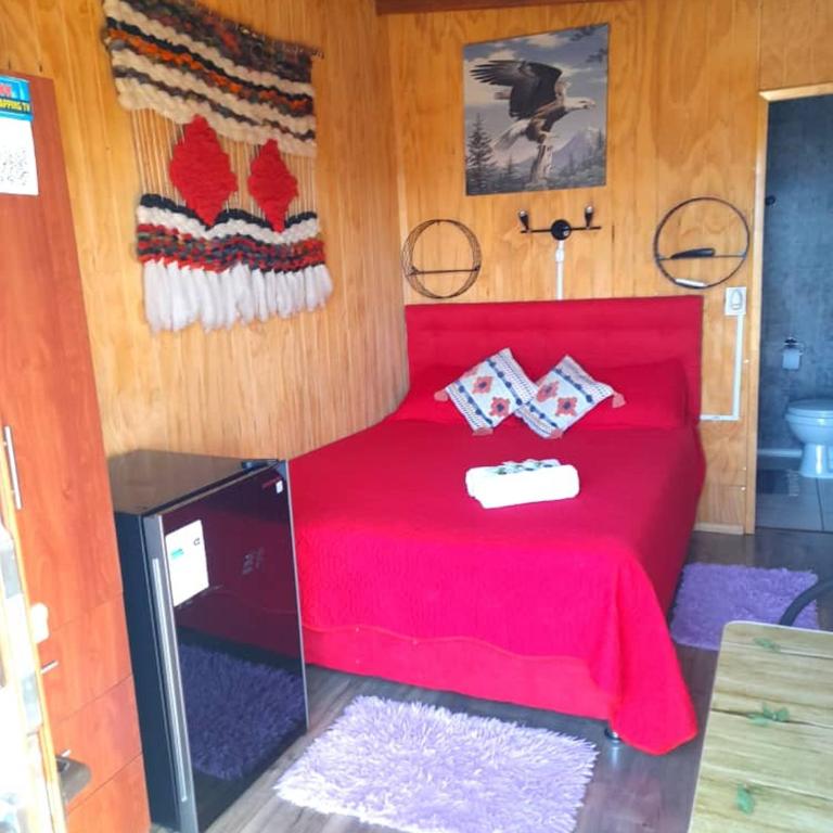 Hostal Newen - Habitación Doble con baño privado - 1 o 2 camas - 1