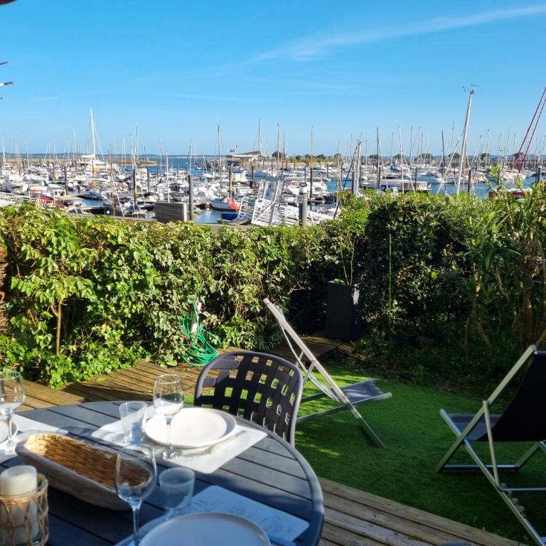 Face au port - Vue mer - Jardin - Wifi - Ménage - 4 pers - Apartment mit 1 Schlafzimmer - 1