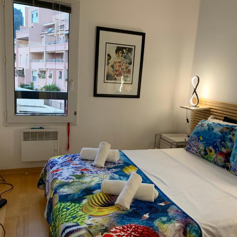 Monaco Stunning Sea Views, Larvotto beach, Terrace, 2 bedrooms, 2 bathrooms, up to 6 person, lift, 1st floor - Appartement 2 Chambres - 91