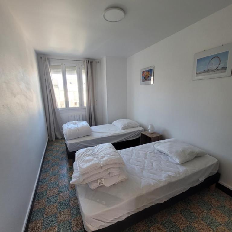 Appartement familial vue mer avec parking - Appartamento con 2 Camere da Letto, Balcone e Vista mare - 11