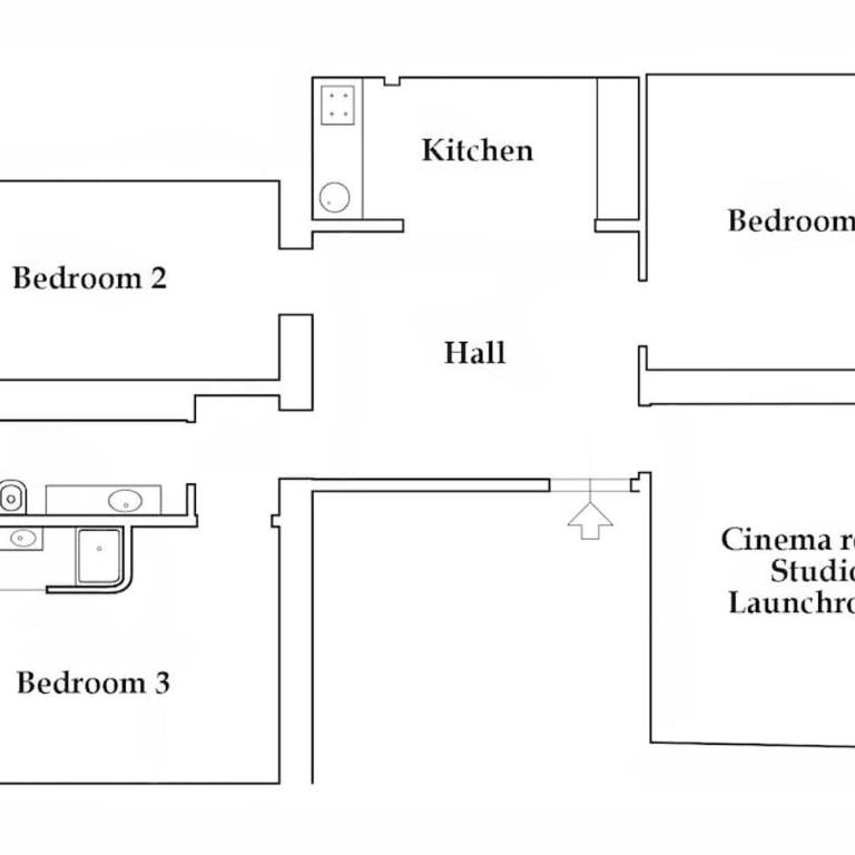 Santa Caterina Palace Apartment in Florence-3 Bedroom - Appartamento con 3 Camere da Letto - 64