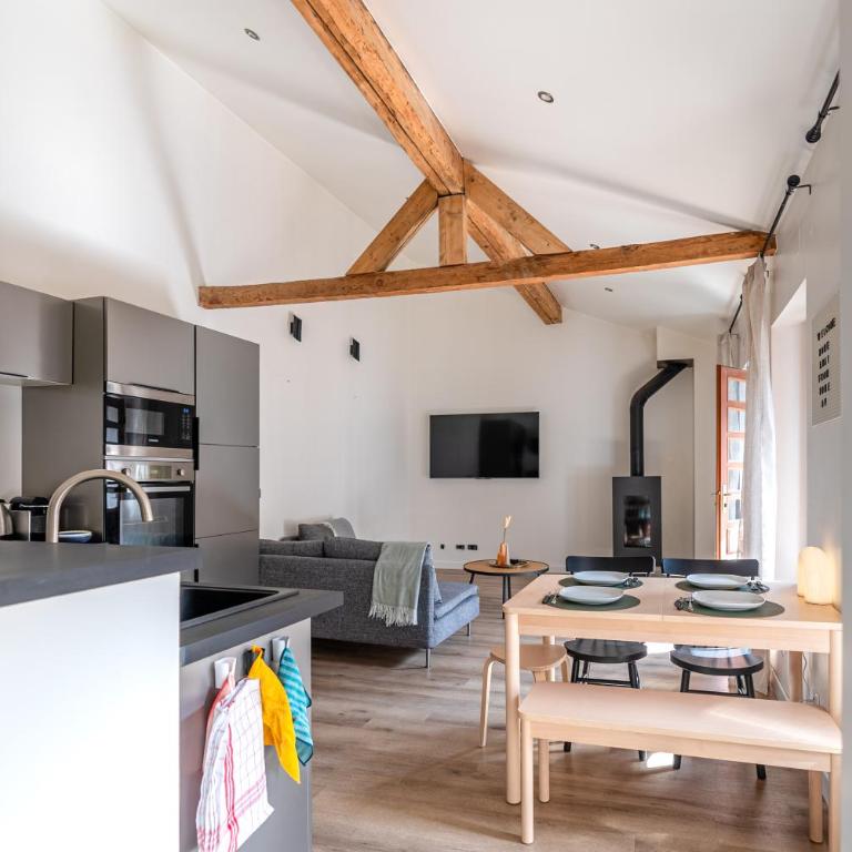 Loft Bourg St Maurice Les Arcs La Maison des Tetes - Apartment mit 3 Schlafzimmern - 10
