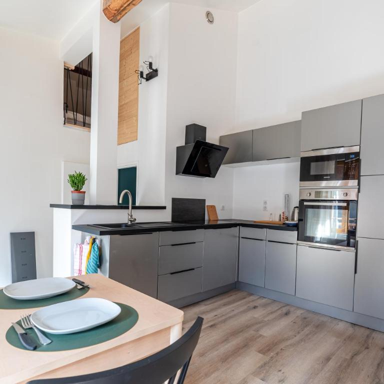 Loft Bourg St Maurice Les Arcs La Maison des Tetes - Apartment mit 3 Schlafzimmern - 12