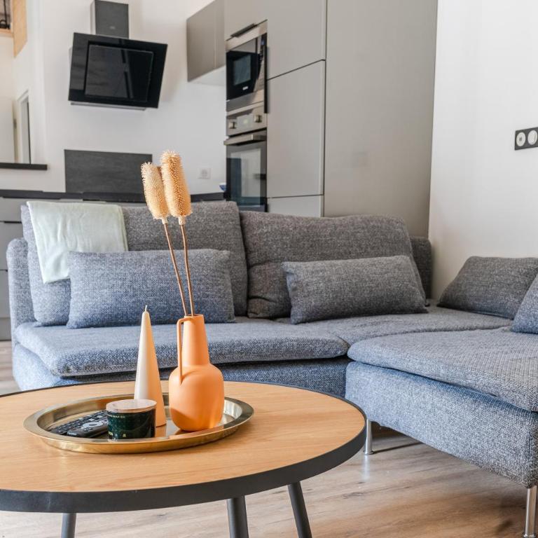 Loft Bourg St Maurice Les Arcs La Maison des Tetes - Apartment mit 3 Schlafzimmern - 13