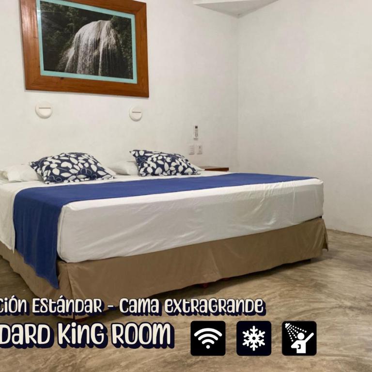 Estancia Lapislázuli - Habitación con cama extragrande. - 4