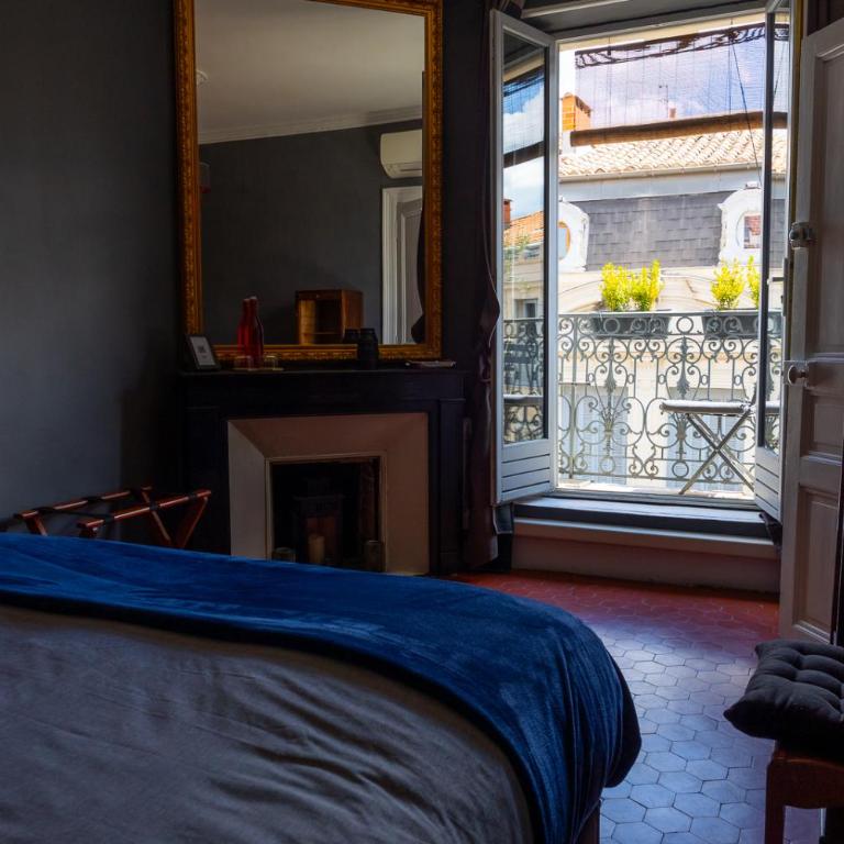 Casa Roma Montpellier Bed&Breakfast chambres d hôte - Deluxe Doppelzimmer mit Balkon - 12