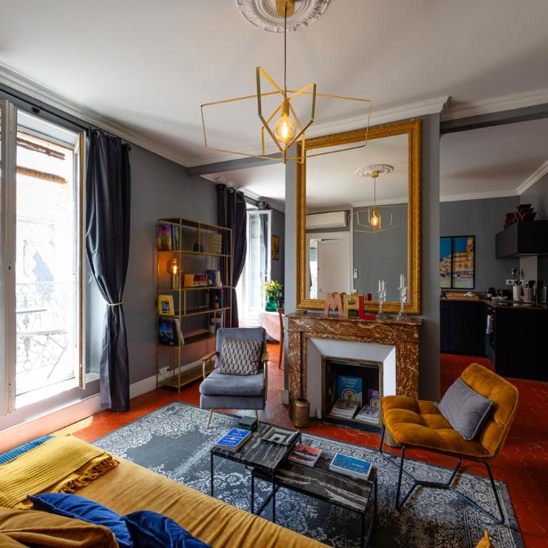 Casa Roma Montpellier Bed&Breakfast chambres d hôte - Deluxe Doppelzimmer mit Balkon - 15