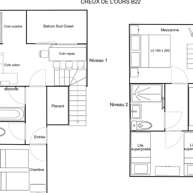 Charmant Duplex 3 Pièces au Pied des Pistes avec Wi-Fi - FR-1-182-257 - Apartment - 14