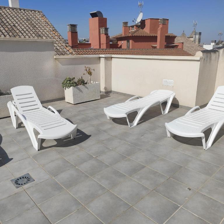 Family apartment Patio&Swimming pool in center Malaga - Apartment - 10