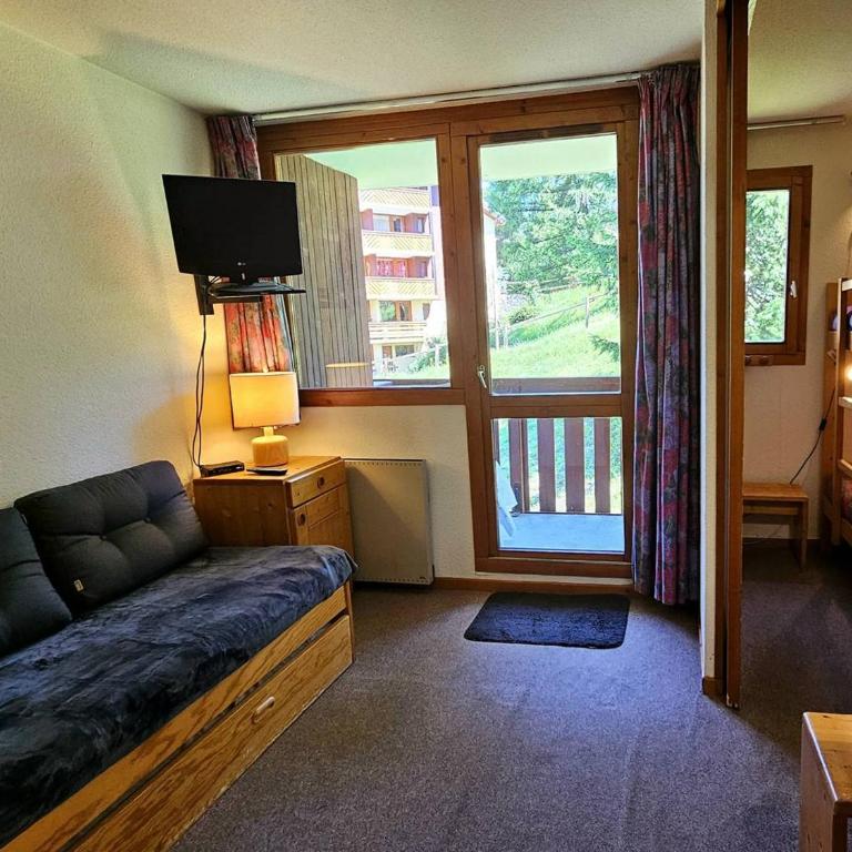 Studio pour 4 pers. proche pistes, balcon, animaux admis - Vallandry - Studio - 1