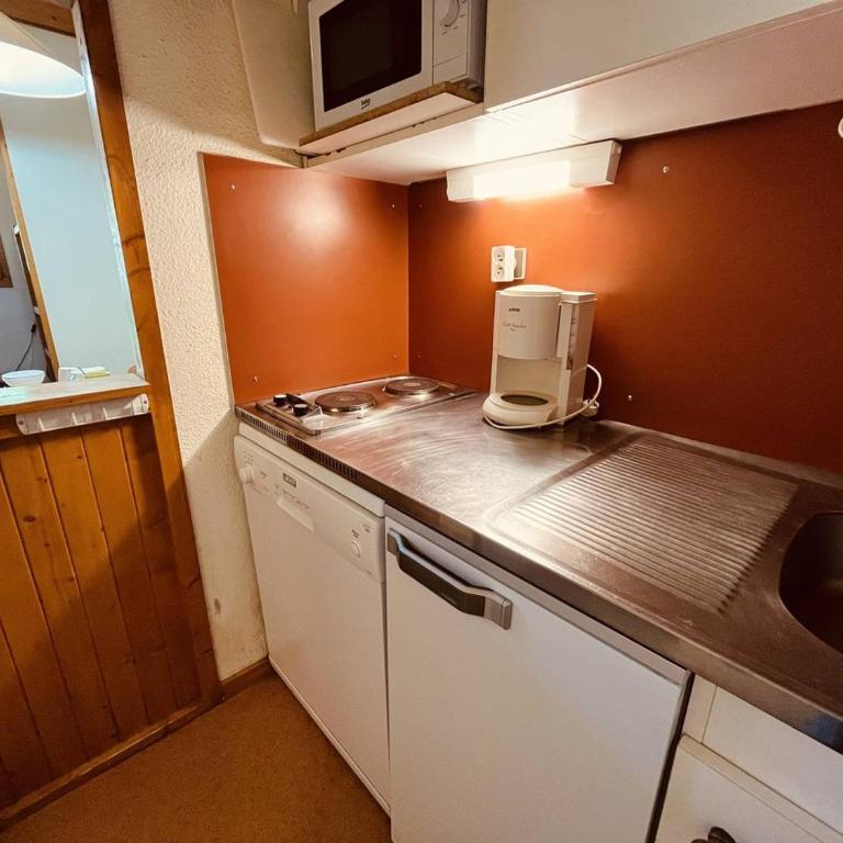 Studio pour 4 pers. proche pistes, balcon, animaux admis - Vallandry - Studio - 7