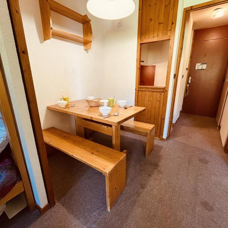 Studio pour 4 pers. proche pistes, balcon, animaux admis - Vallandry - Studio - 8