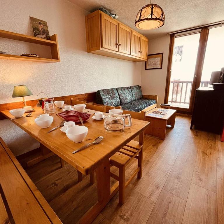 Vallandry - Bel Apt 2 Pièces, 5 Pers, Accès Direct Pistes - FR-1-757-114 - Appartement - 5