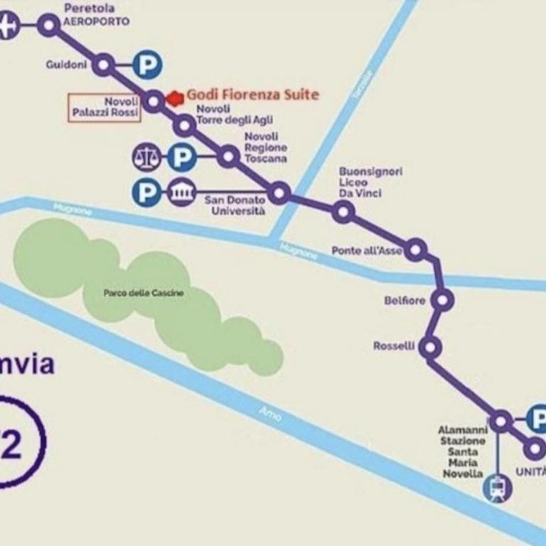 Godi Fiorenza Suite - Duomo a 15 Minuti e Aeroporto a 4 Minuti con Tramvia T2 - Appartamento Deluxe - 41
