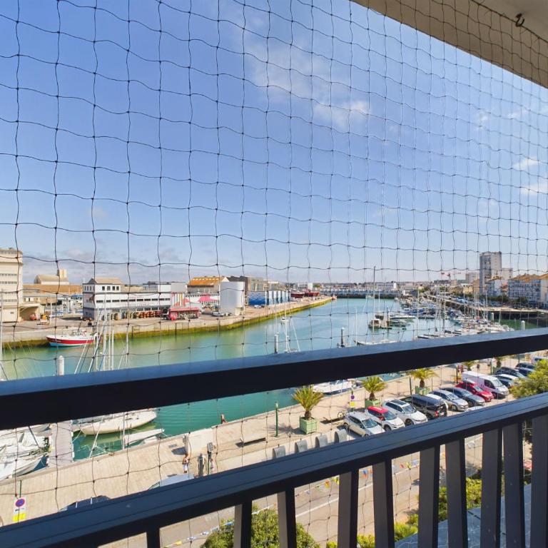 Vue directe port des Sables 4 adultes-2 enfants - Appartamento - 34
