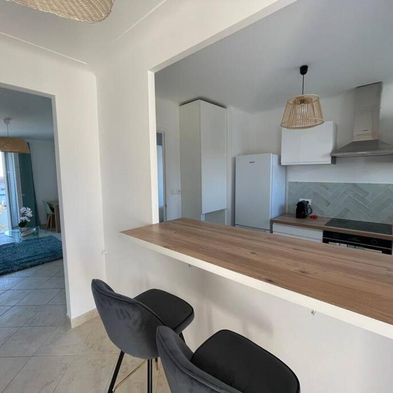 Magnifique appartement 2p à Cannes avec vue mer - Appartement 1 Chambre - 12
