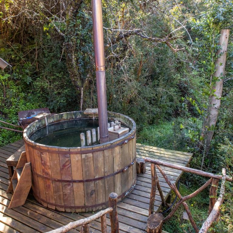 Refugio de montaña con vista al mar - One-Bedroom Chalet - 17