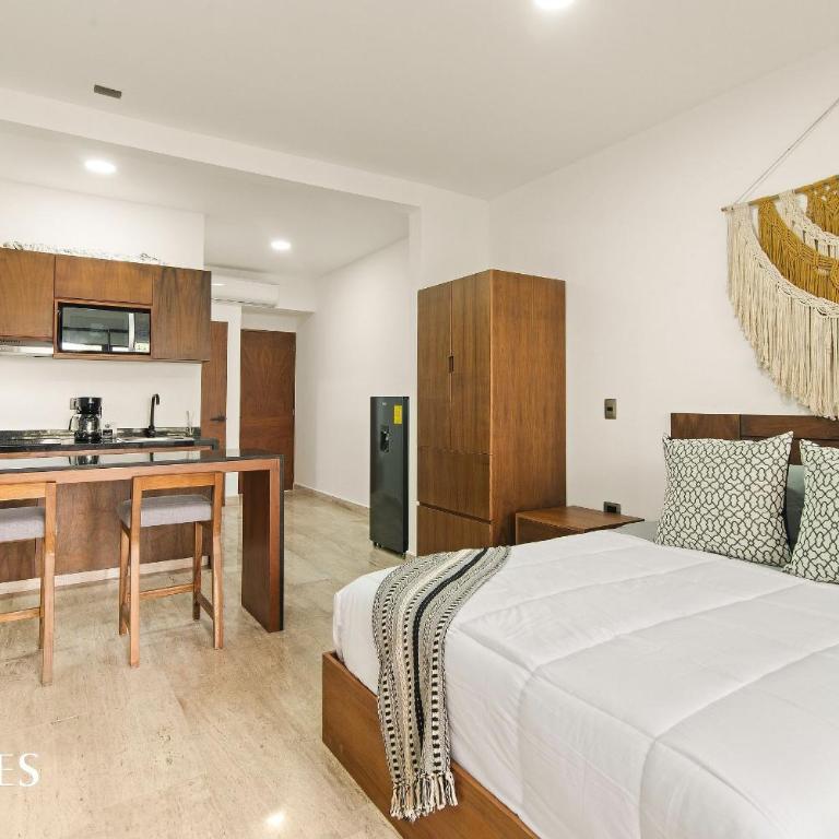 Espacioso Loft c/vista al Jardin | Piscina | GYM - Apartamento de 1 dormitorio - 18