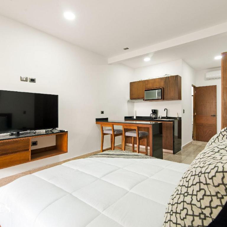 Espacioso Loft c/vista al Jardin | Piscina | GYM - Apartamento de 1 dormitorio - 22