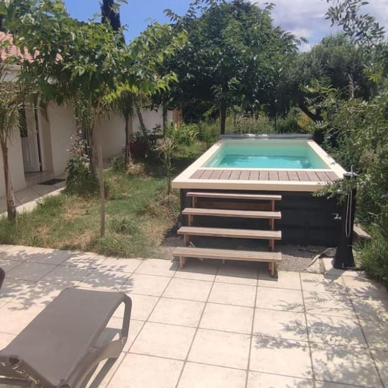 Mas Picton Maison 4 chambres dans Mas piscine proche mer - Maison 4 Chambres - 1