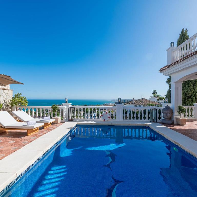 Villa with sea views & Heated pool - Casa de 5 dormitorios - 94