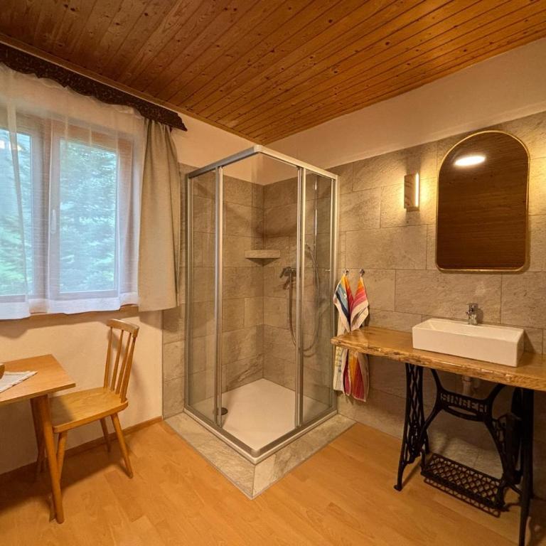 idyllischer Landhof Bär Nähe Millstättersee Ferienwohnung mit Balkon - Apartment mit Blick auf die Berge - 24