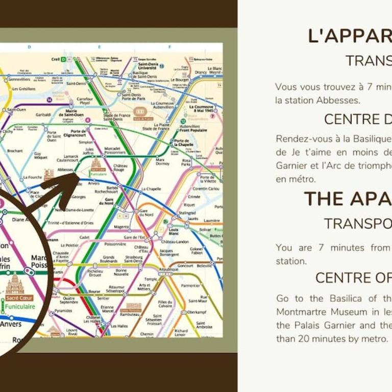 1bedroom Sacrée cœur Place du Tertre Montmartre - Appartement 1 Chambre - 13