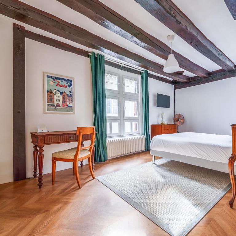 Appartement tout confort Vieux Tours avec parking privé 4p - Apartment mit 2 Schlafzimmern - 4