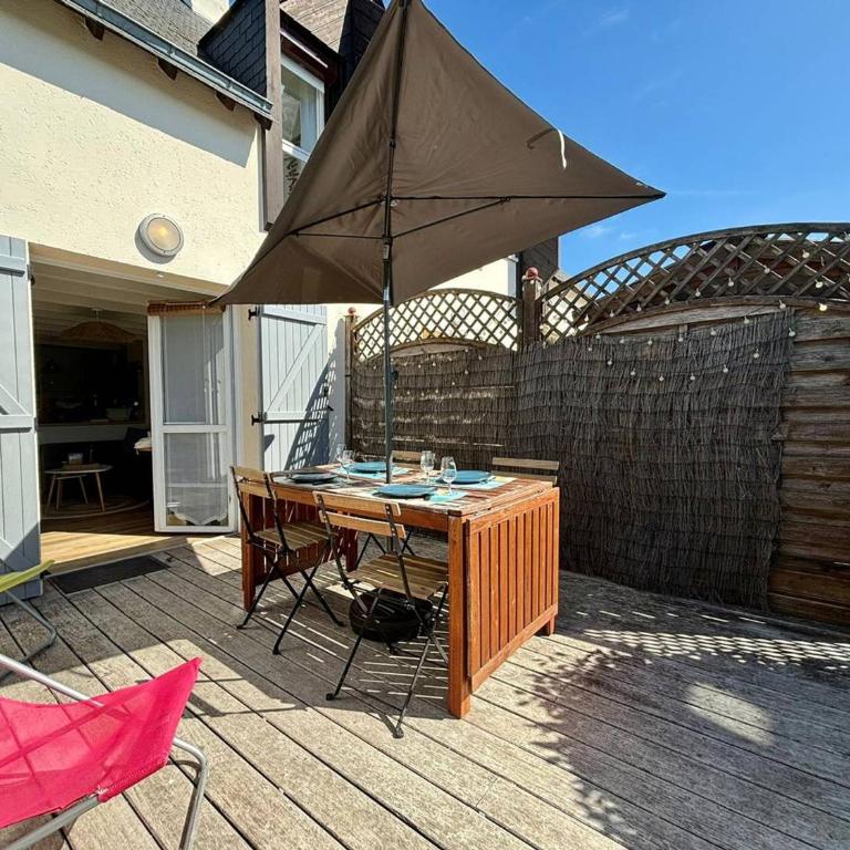 Maison Plage Carnac T3, 4 pers, Terrasse et Jardinet, à 200m de la mer - FR-1-377-87 - Maison de Vacances - 12