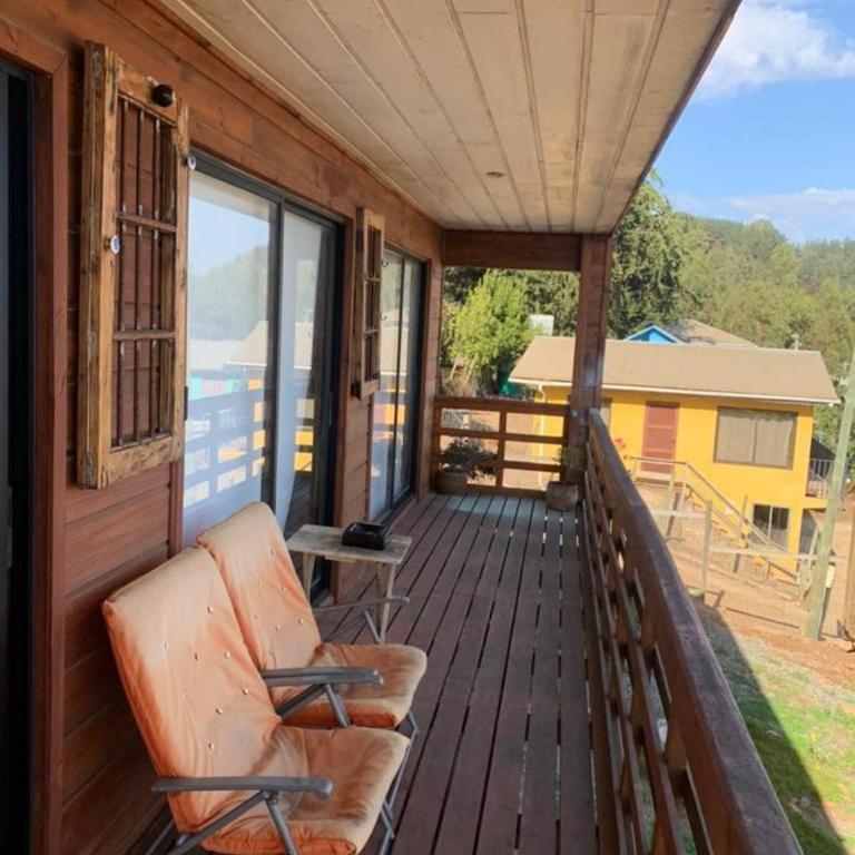 Arriendo Diario Casa en la Playa Pelluhue Maule Chile - Four-Bedroom House - 3