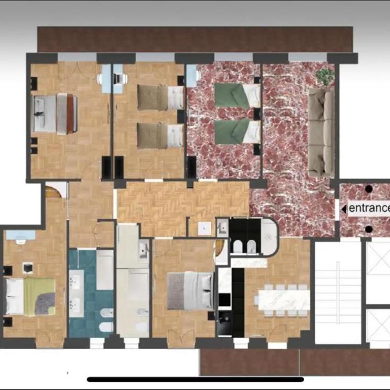 [Private Apartament] Luxury 5 Bedroom - Milano Central Station - Appartamento - 43