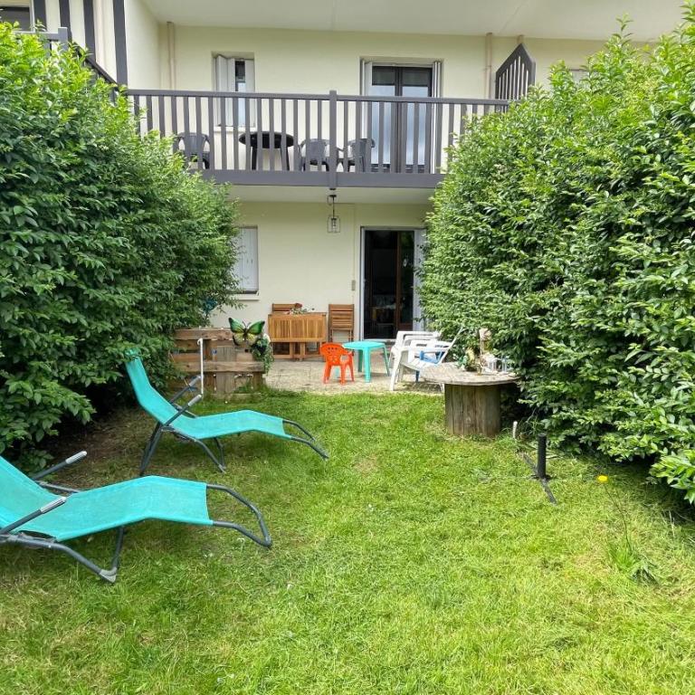 2 pièces avec jardin Fleur Marine bord de mer Cabourg - Appartement 1 Chambre - 3