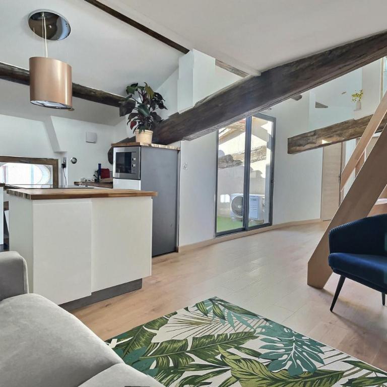 Jungle Loft Béziers centre - Appartement 2 Chambres avec Terrasse - 1