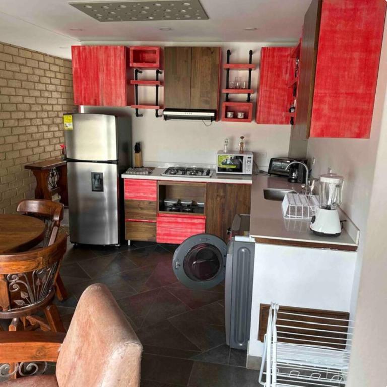 precioso apartaestudio en el centro histórico chía roj - Apartamento de 1 dormitorio - 3