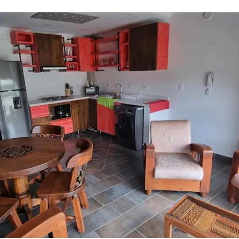 precioso apartaestudio en el centro histórico chía roj - Apartamento de 1 dormitorio - 4