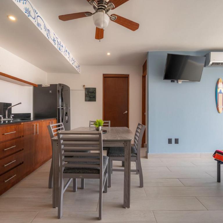 Edén en las alturas Apartamento con terraza y piscina privada - Two-Bedroom Apartment - 12